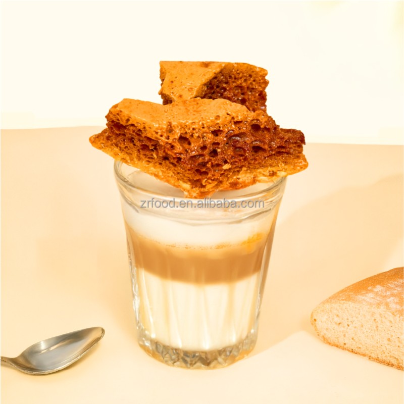 Hot Selling Raw Best Honeycomb Toffee Candy for Drinking Coffee Dessert Decoration