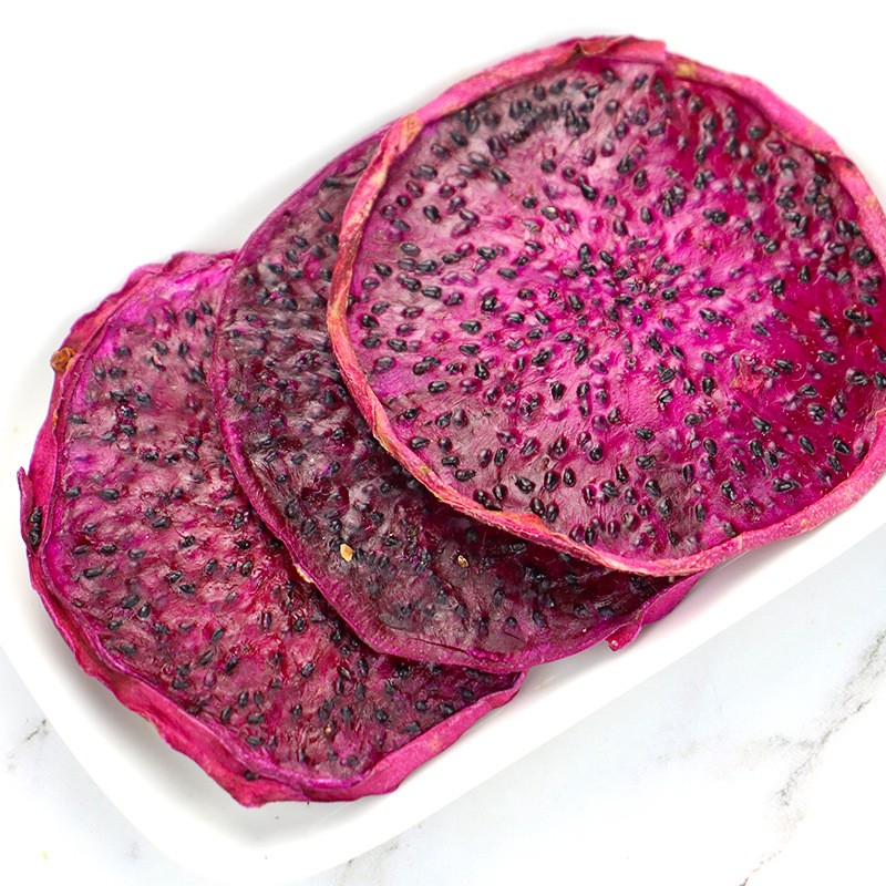 High Quality Dried Dragon Fruit Advanced Dehydration Process Sweet Taste Fruit Tea Wholesale Preserved with Water