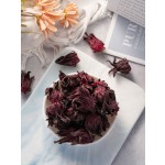 Hot Selling Organic Bulk Dried Hibiscus Flowers Roselle Specialty Health Blooming Herbal Tea Hibiscus Loose Tea Bottle Packaging