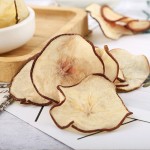 China Factory Direct Healthy Sweet Dried Snow Pear Slices Wholesales Dry Processed Bulk Packaged Tea Preserved Fruit Dehydrated