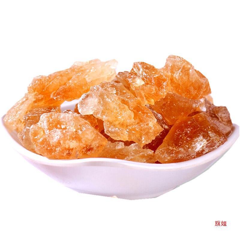 Factory Direct Healthy Drink Crysta Rock Sugar Yellow Crystal Sweeter Chrysanthemum Chinese Rock Sugar Raw Processing Bag
