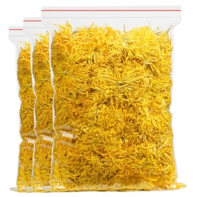 Popular Healthy Chrysanthemum Blossom Tea Factory Wholesales Chinese Flower Tea Food Beverage in Bag Packaging