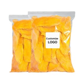 China Source Factory Wholesales Bulk Quantity Sweet Dehydrated mango Chips Whole FD Dried Mongo 100% Natural Dried mango Slices