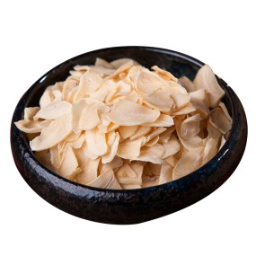 Wholesale Bulk 100% Natural Dehydrated Garlic Slices Custom Packaging Dried Root Seasonings for Food Baked Process