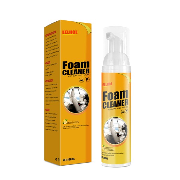 Car Interior Cleaner Supplier - Leather Seat Foam Cleaner Spray