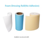 Medical Foam Dressing Factory - Custom Non-adhesive Blue Foam Bandages