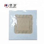 Silicone Foam Dressing Factory - 7.5x7.5cm Self Adherent Soft