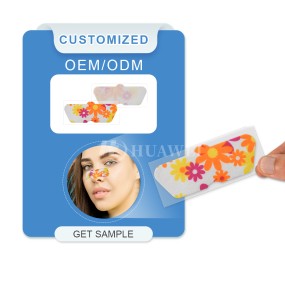 Blackhead Removal Strips Factory - Free Sample OEM Charcoal Nose Patch