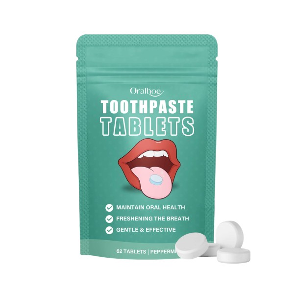 Mouthwash Tablets Manufacturer - 62pcs Natural Tooth Cleaning