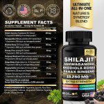 Shilajit Capsule Factory - OEM Vegan Natural Himalayas All in 1