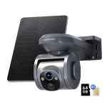 Outdoor Solar Camera Manufacturer - 4MP Dual SIM Wifi 360 Lamp