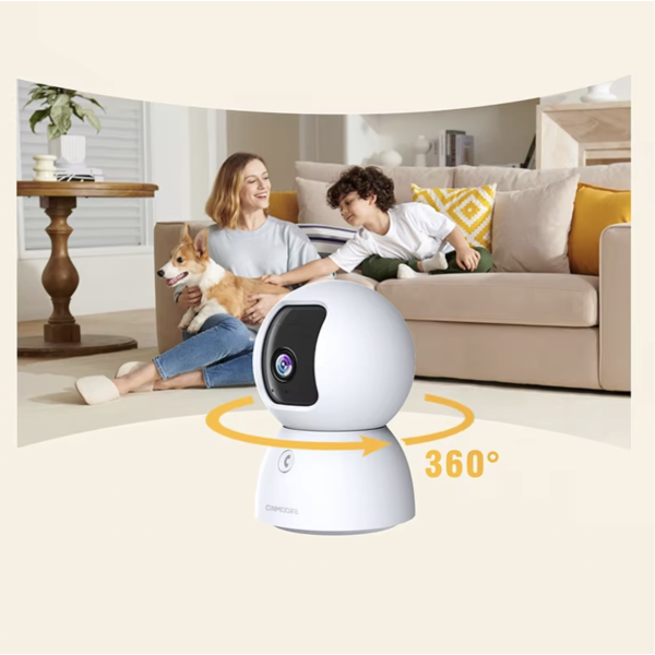 Wireless Indoor Camera Manufacturer - New Design 5MP Two-Way Audio