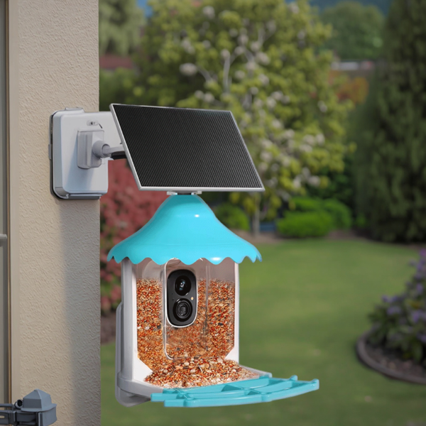 AI Bird Feeder Factory - Solar Wireless Outdoor Night Vision Recording