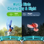 Smart Bird Feeder Factory - 5200mAh Solar AI Night Vision Camera