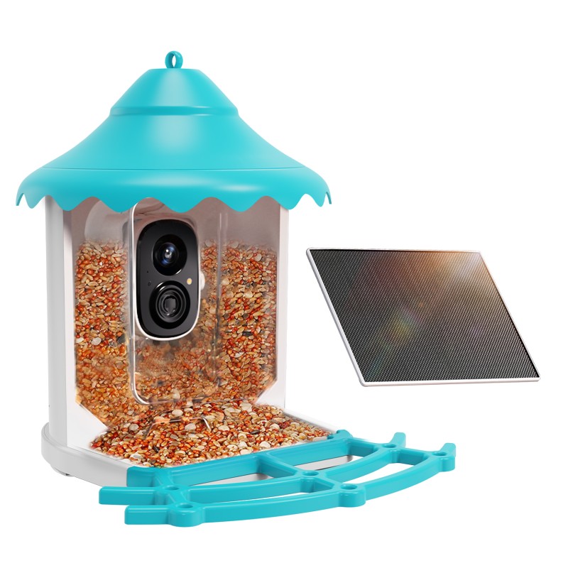 Smart Bird Feeder Factory - 5200mAh Solar AI Night Vision Camera