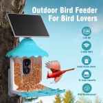 Smart Bird Feeder Factory - 5200mAh Solar AI Night Vision Camera