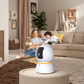 Indoor CCTV Camera Factory - 3K 5MP HD Mini Wide Angle Motion