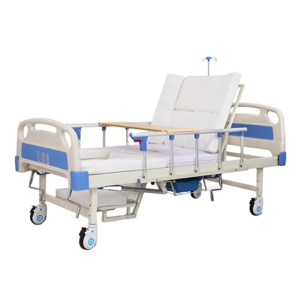 Nursing Bed Factory - Home Care Hand-cranked Medium-curved Wheels