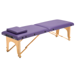 Hospital Massage Bed Manufacturer - Folding Portable Black Therapy