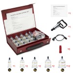 Vacuum Cupping Cup Factory - Air Extraction Thickened Cup Set