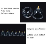Vacuum Cupping Set Factory - CE Transparent Hijama Single Cup 3-Year