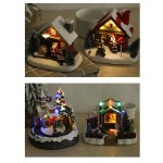 Resin Christmas House Factory - 2023 Snow Room Luminous Decoration