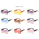Gradient Sunglasses Manufacturer - New European American Frameless Big