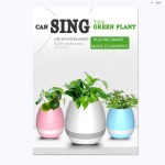 Music Flower Pot Factory - Modern Smart Magic Singing LED Speaker
