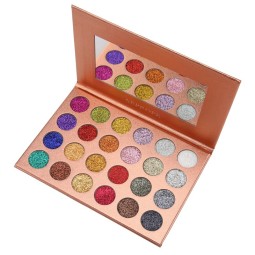 Eyeshadow Palette Manufacturer - Free 24 Colors Shiny Pigmented