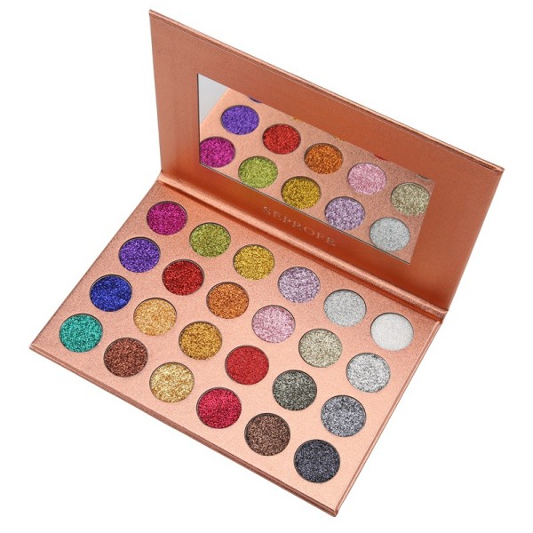 Eyeshadow Palette Manufacturer - Free 24 Colors Shiny Pigmented
