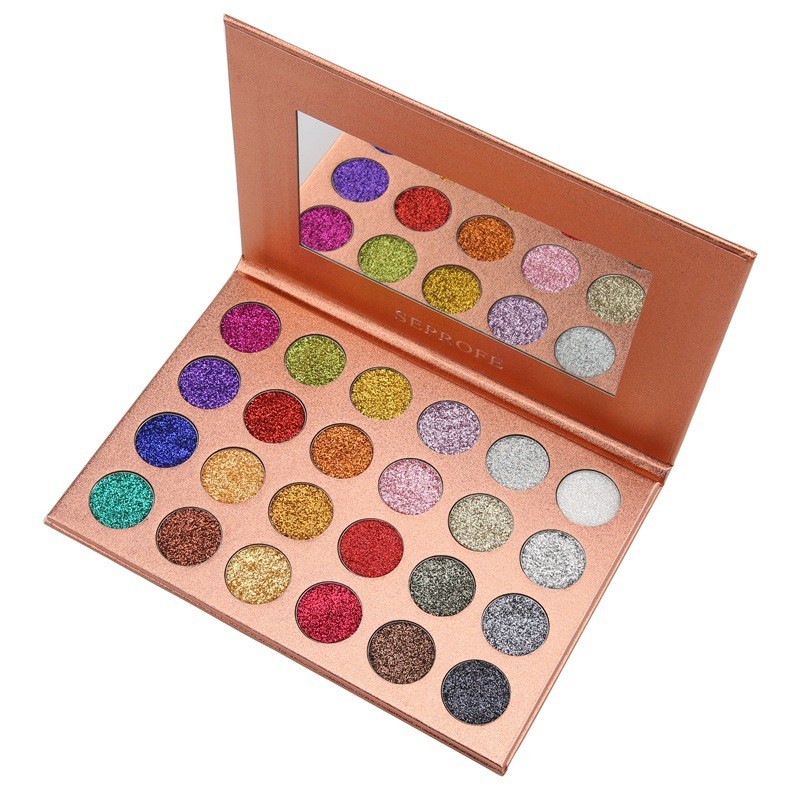 Eyeshadow Palette Manufacturer - Free 24 Colors Shiny Pigmented