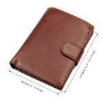 Men's Wallet Factory - European American Retro RFID Large-capacity
