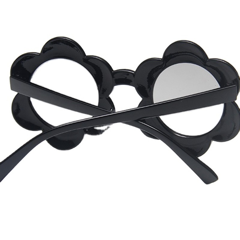 Children Sunglasses Factory - Fashionable Flower Cute Jelly Transparent