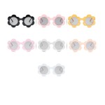 Children Sunglasses Factory - Fashionable Flower Cute Jelly Transparent