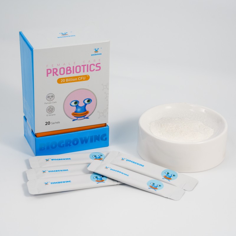 OEM Female Care Probiotics Supplement Sachet