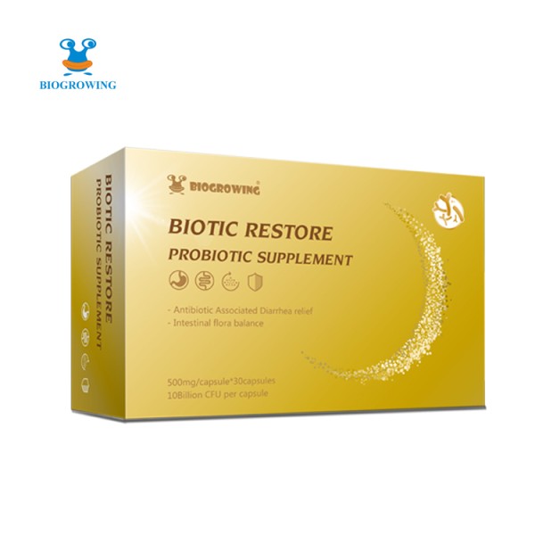 Private Label Probiotic Capsule for Antibiotic-Associated Diarrhea Relief