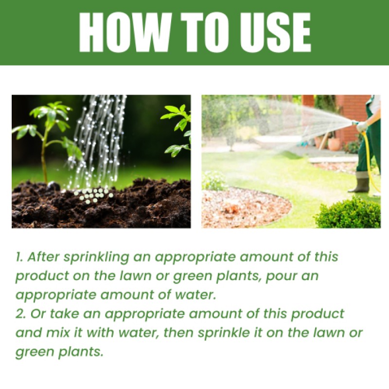 Plant Fertilizer Manufacturer - Potted Lawn Leaf Growth Nutrient