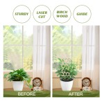 Flower Arrangement Support Factory - Wooden Balcony Decoration Trellis