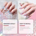 Nail Sticker Supplier - French Gradient Easy Decor