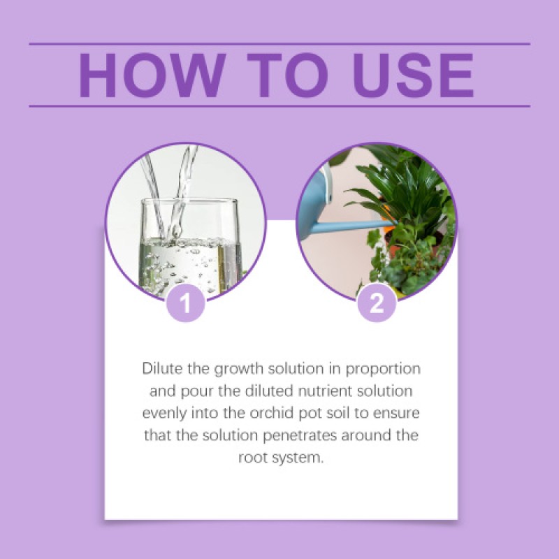 Orchid Nutrient Solution Factory - Flower Green Plant Growth Agent