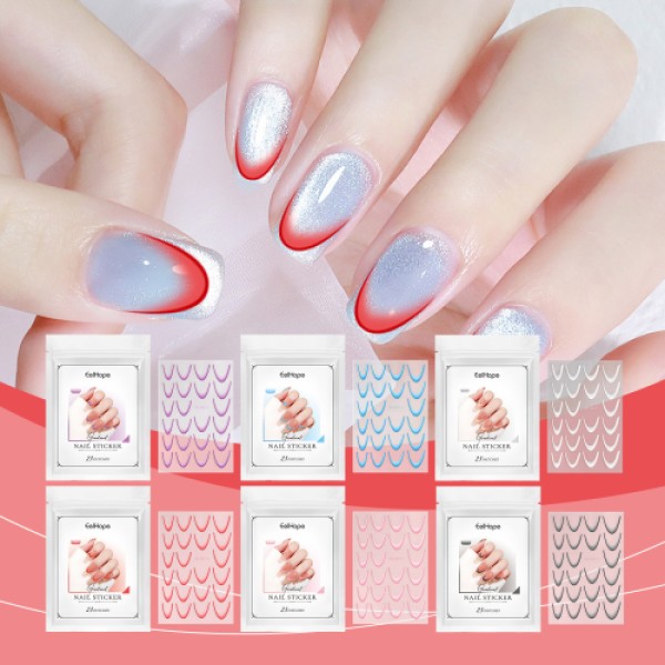 Nail Sticker Supplier - French Gradient Easy Decor