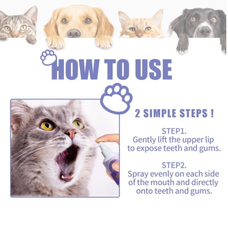 Pet Breath Spray Supplier - Mouth Deodorizing Fresh