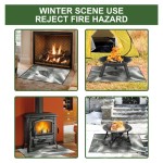 Fireproof Mat Factory - Outdoor Barbecue Protective Silver
