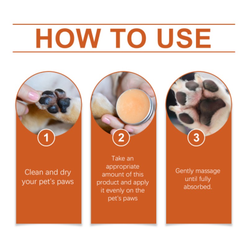 Pet Foot Care Factory - Wax Repair Dry Pad Moisturizer