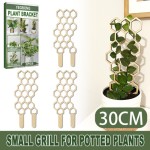 Flower Arrangement Support Factory - Wooden Balcony Decoration Trellis