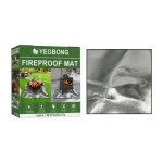 Fireproof Mat Factory - Outdoor Barbecue Protective Silver