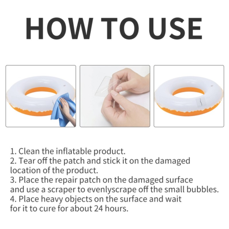 Swimming Repair Patch Manufacturer - Self-Adhesive Inflatable Seal