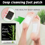 Bamboo Vinegar Foot Patch Factory - Good Sleep Body Toxin Cleansing