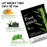 Detox Foot Patch Factory - OEM 10/20 Pcs Natural Bamboo Vinegar
