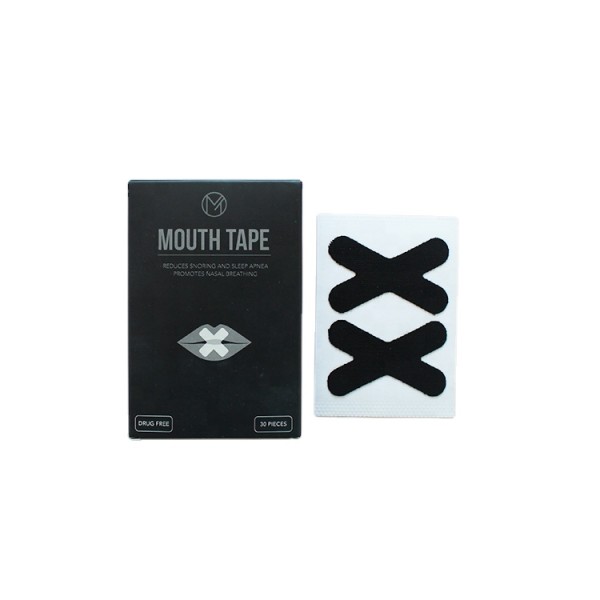 Mouth Breathing Tape Manufacturer - X Shape Bamboo Silk Biodegradable